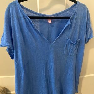 Lilly Pulitzer linen tee